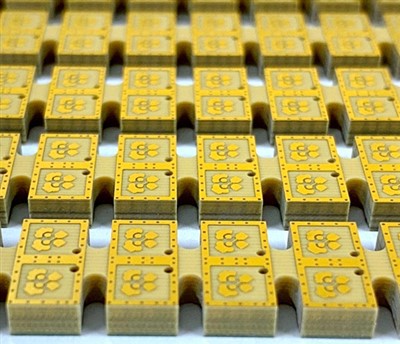 Pcb de orificio ciego de múltiples etapas